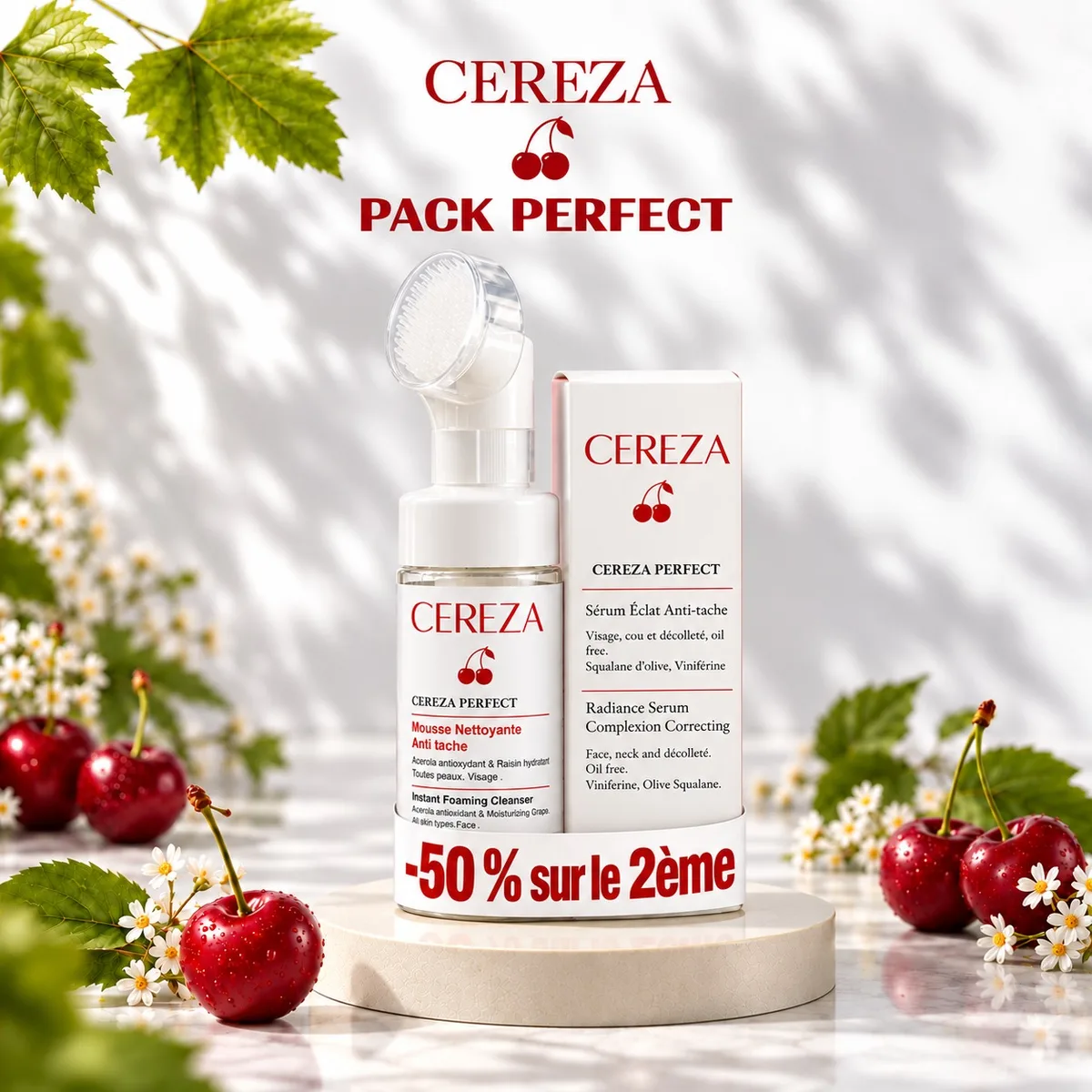 Pack Perfect — Mousse Anti-taches + Sérum Éclat